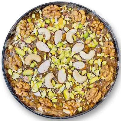 multani sohan halwa with dry fruits