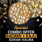Badam or Kaju halwa Value Offer