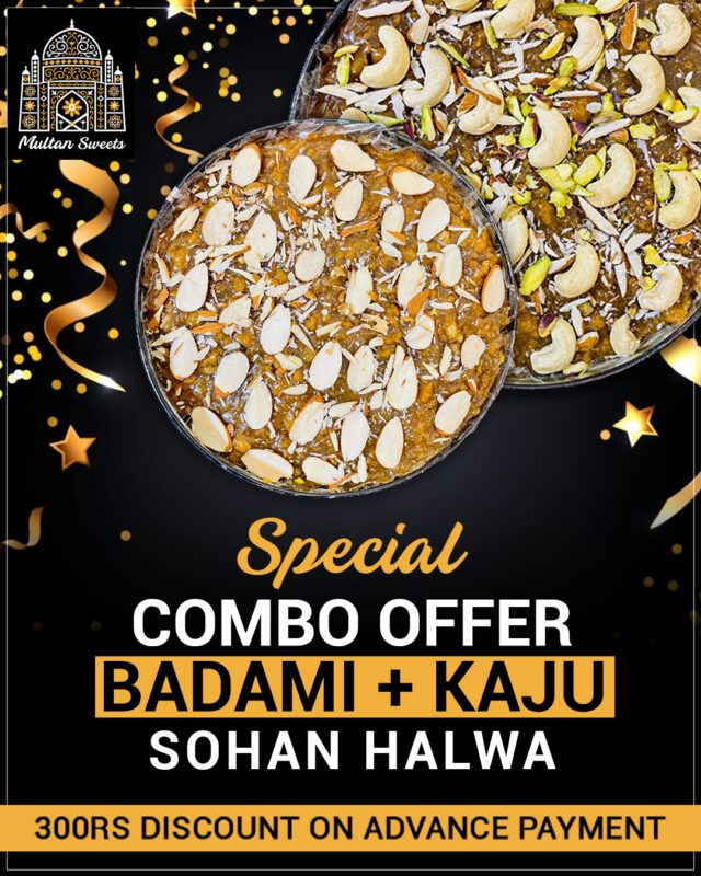Badam or Kaju halwa Value Offer